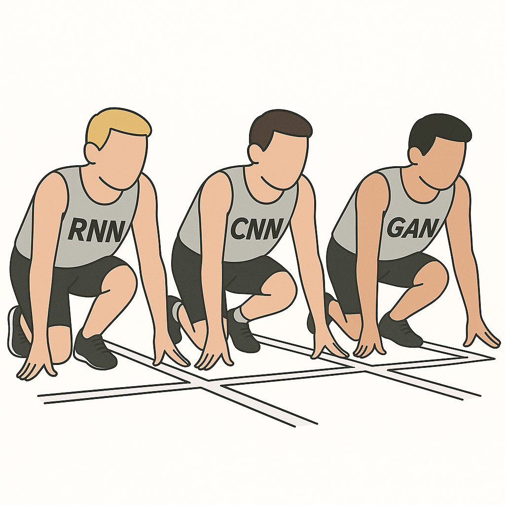 What are GANs, CNNs, SVMs & RNNs?