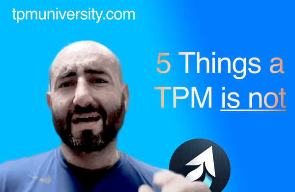 Five Things a TPM Is Not