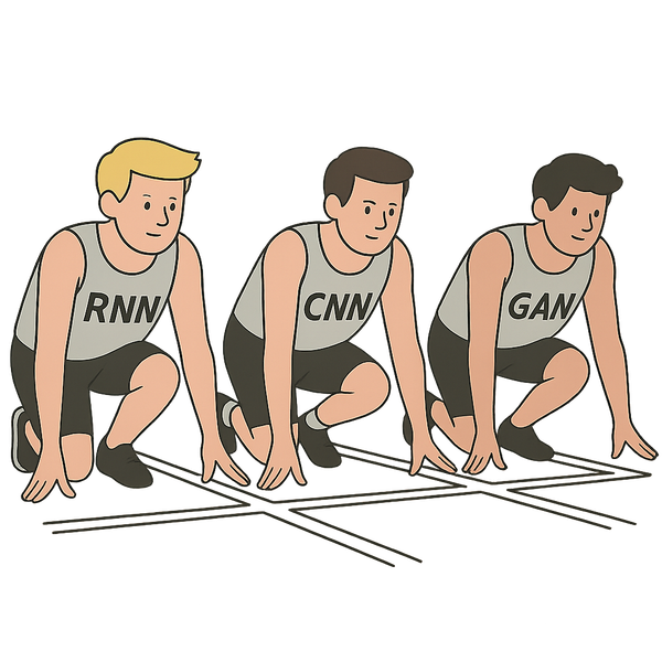 What GANs, CNNs, SVMs & RNNs