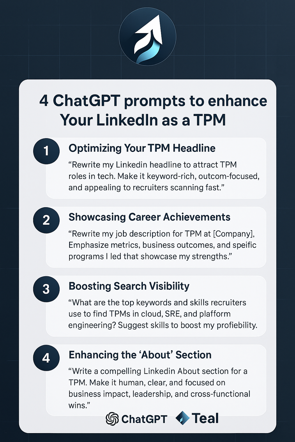 4 ChatGPT Prompts to Enhance Your LinkedIn Profile